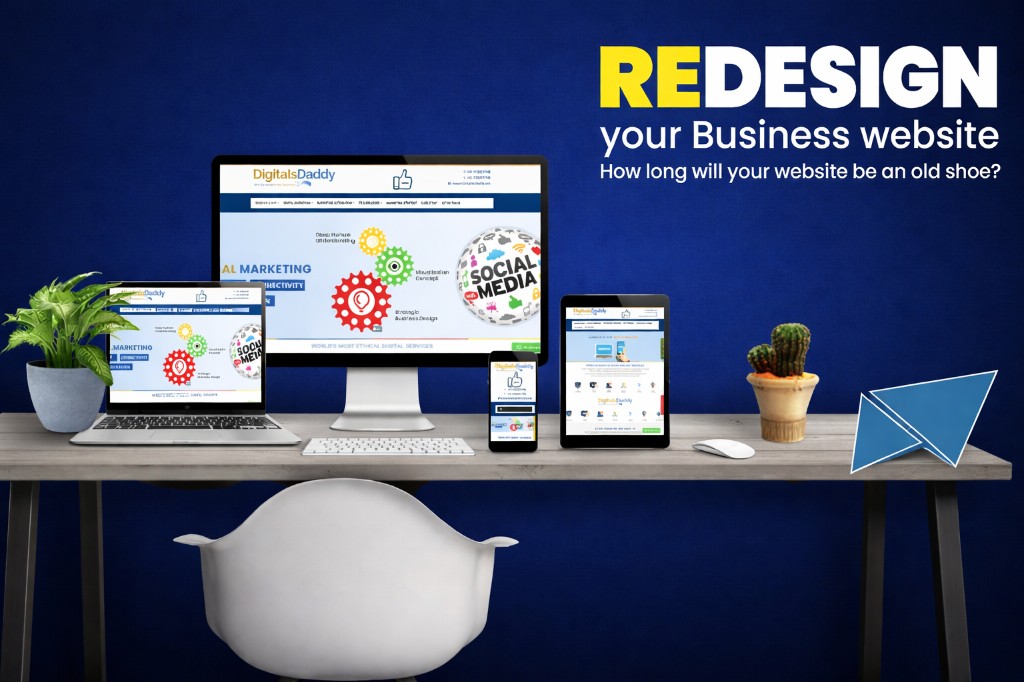 Website redesign service